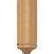 Ekena Millwork Balboa Arts and Crafts Rough Sawn Bracket w/ Offset Brace, Western Red Cedar, 8"W x 18"D x 22"H BKT0806X18X22BOA03RWR - alternate 2